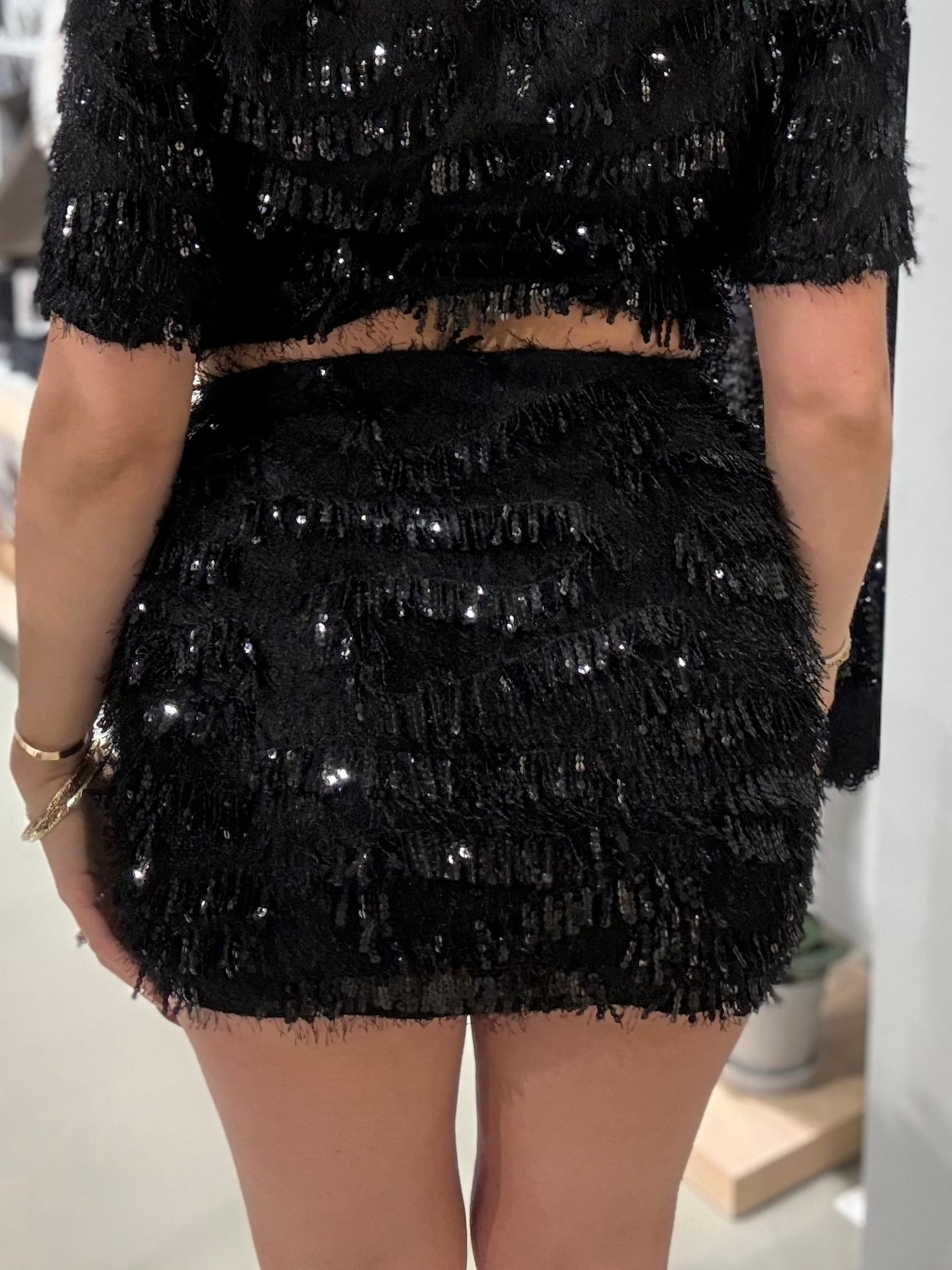 PCERUN Mini Skirt - Black